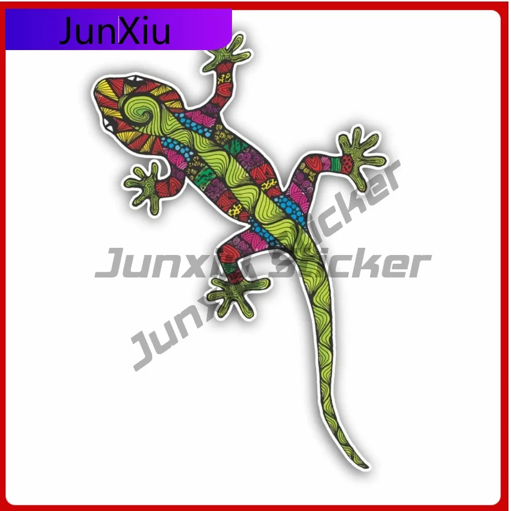 

Gecko Decorative Waterproofing Sticker For Car Truck Window Laptop Computers Bumper Stickers Adventure Stickers For Motorcycle