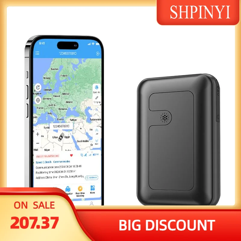 Portable 4G 8000mAh Beidou Technology Wireless GPS Tracker Compatible IOS/Android Apps Control SMS Commands Remotely Stop