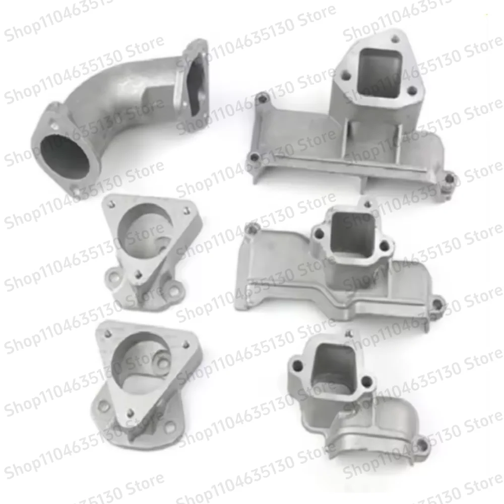 Micro Tiller Diesel Engine Generator Intake Pipe Elbow Flange Parts 173F 178F 186F 188F 192FA 170F 195F Triangle Curved Shape