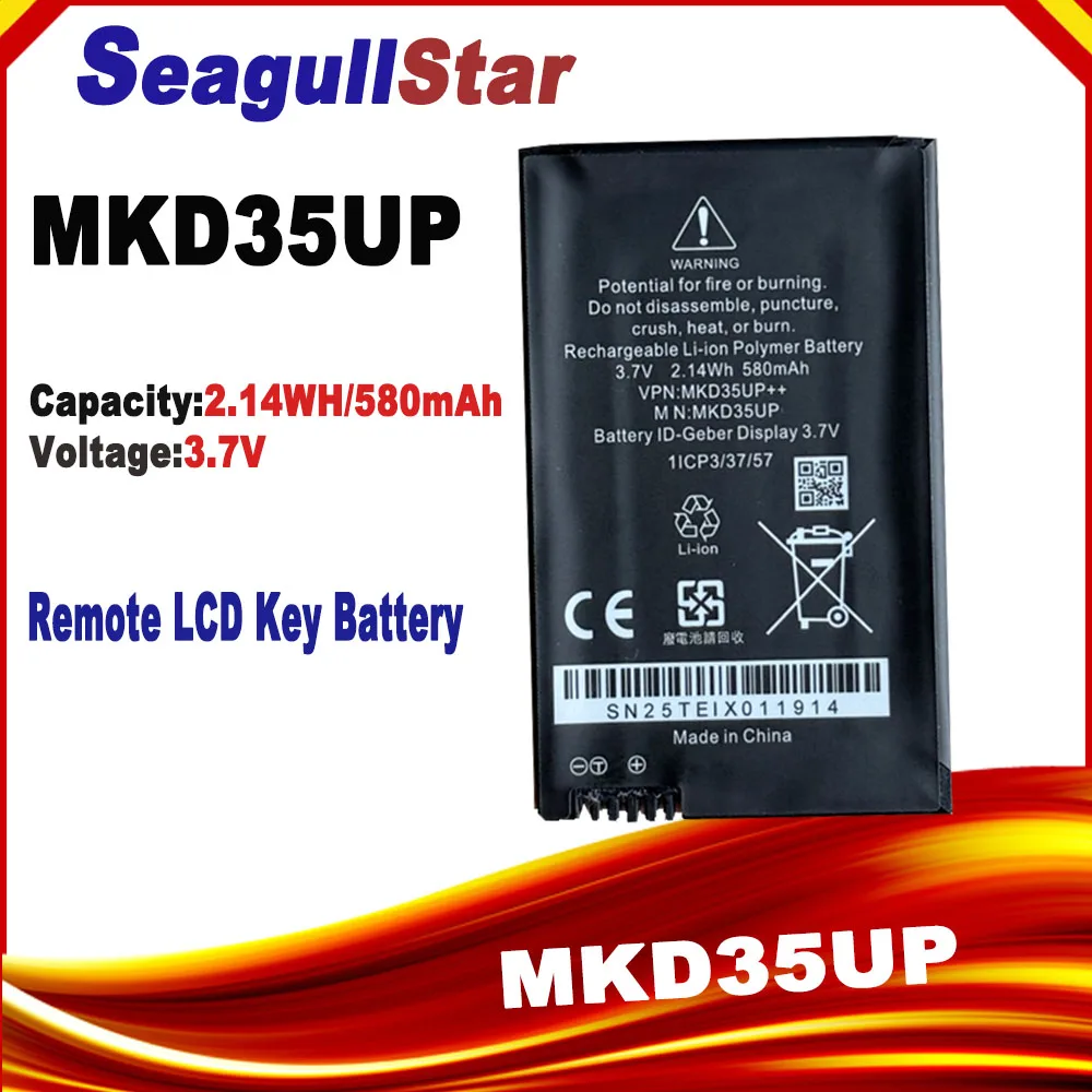 

MKD35UP Remote Control Key Battery for BMW X3 X4 X5 X6 X7 530Le 745 740 730 760LI 5/6/7 Series GT 9442976-01 6814351 1ICP3/3