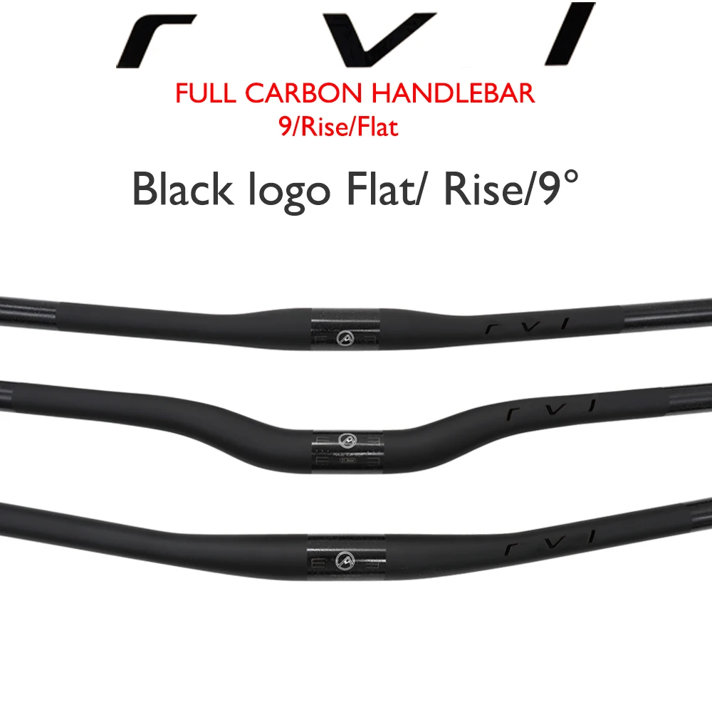 

Carbon MTB Handlebar 740mm 31.8mm Clamp 9°/ Rise/Flat Mountain Bike Handlebar Lightweight High-Strength Bicycle Accessories