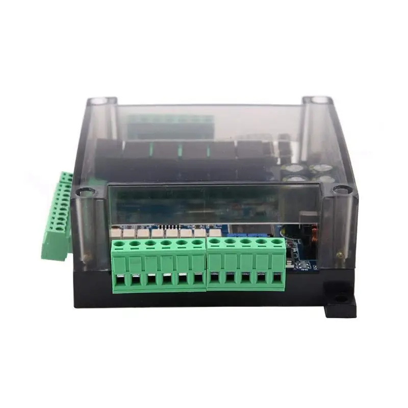 ABCA-2X FX3U-14MR PLC Industrial Control Board 8 Input 6 Output Programmable Control Relay Output, 24 V PLC Control
