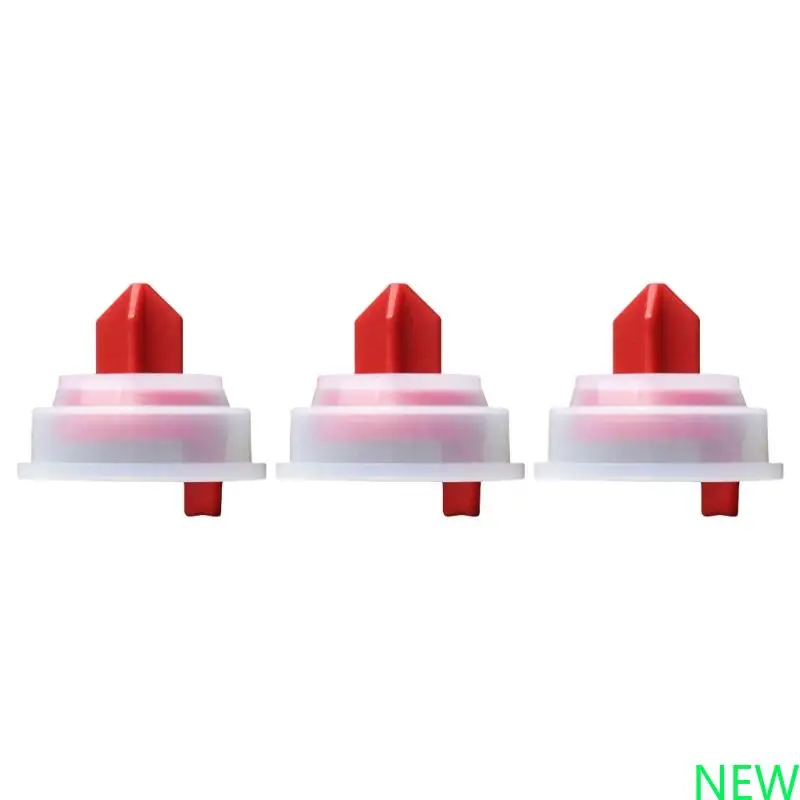 3pcs Válvulas enchimento entrada Válvulas float diafragma Válvulas reposição membrana Válvulas válvulas