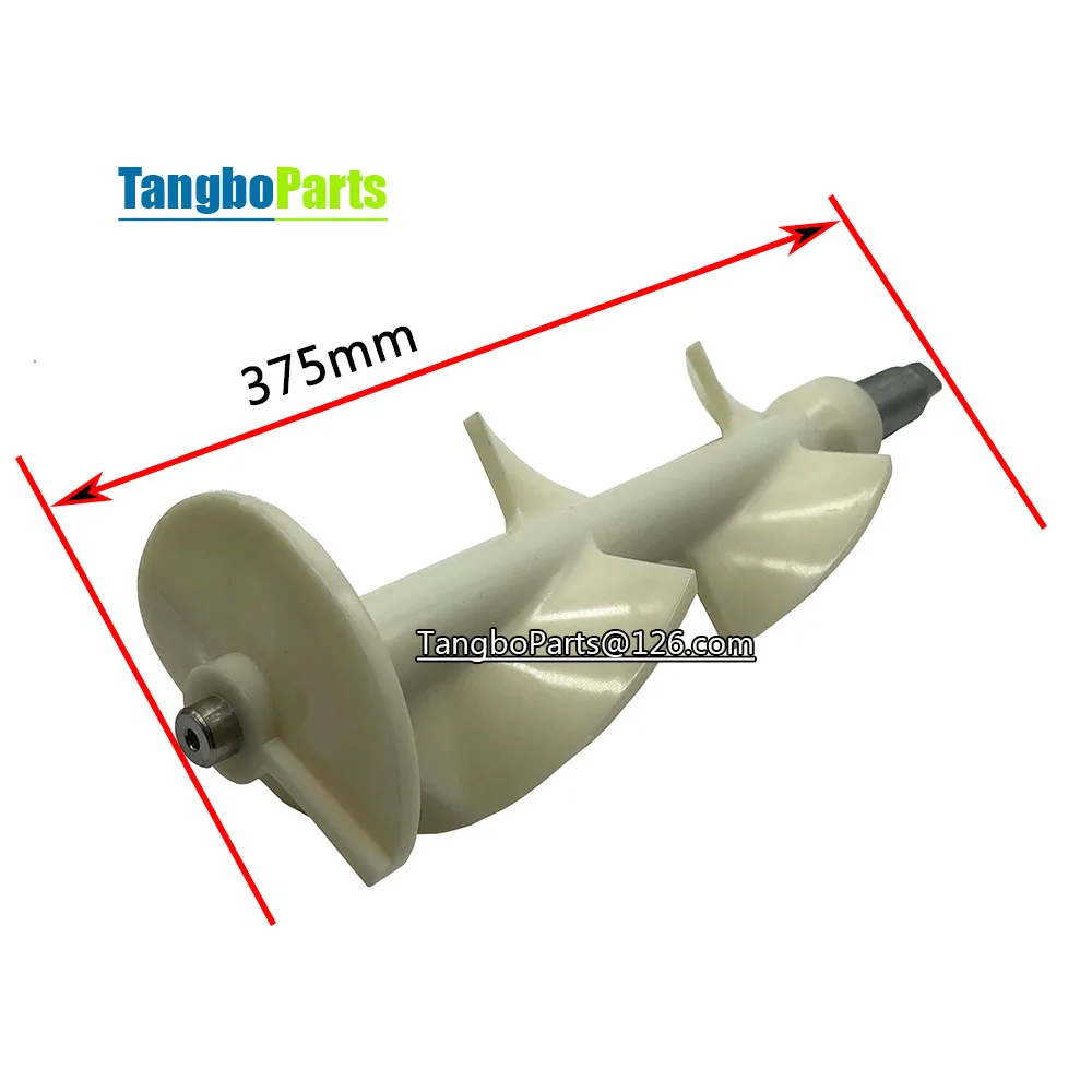 Ice Cream Machine Parts 375mm Stirring Shaft For DONPER BJ7232A-B BJ7236 BJ8246 BJ7260 Ice Cream Machine