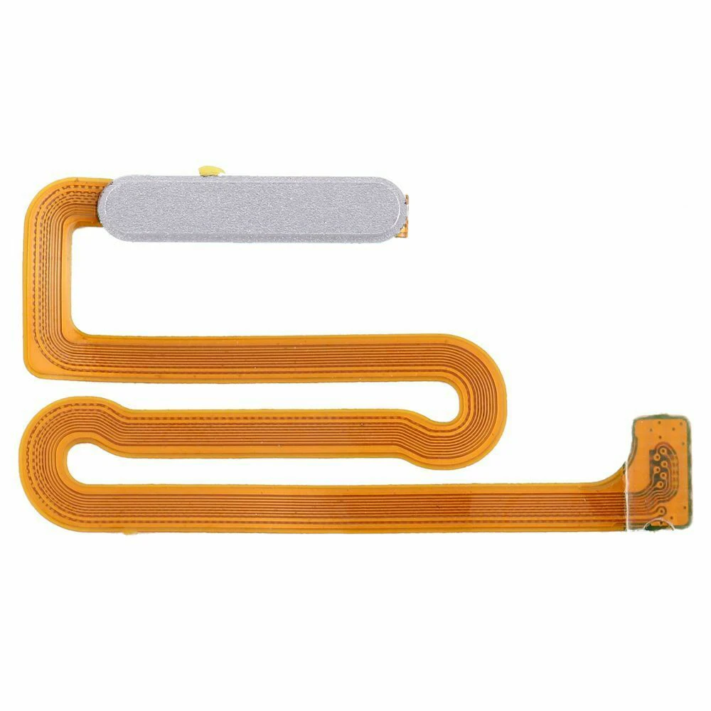 Home Button Flex Cable For Samsung Galaxy A12 M12 A125 M127 Fingerprint Touch ID Sensor With Power On Off  Side Key