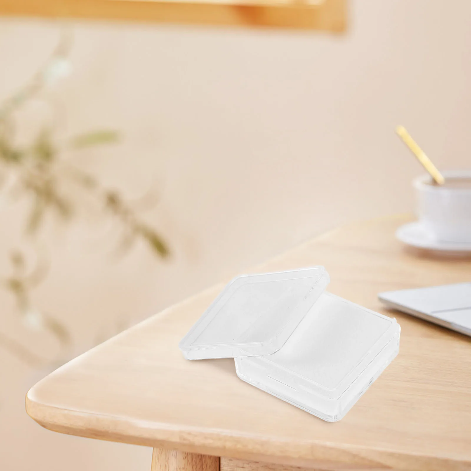 

12 шт. акриловая коробка для демонстрации ювелирных изделий, прозрачный чехол с драгоценными камнями для элегантной организации ювелирных изделий, упаковочные коробки для ногтей