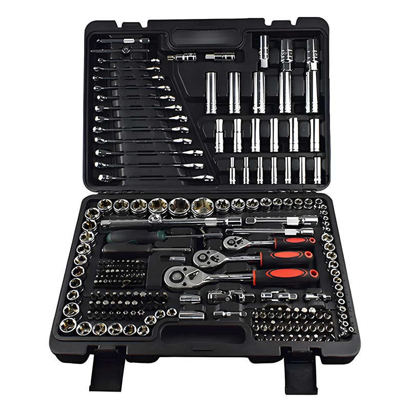 Customizable 216-Piece Auto Repair Steel Hand Tools Including Cutter Grinder with OEM Case Packaging for Workshop Use