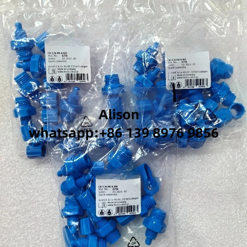 

10pc Plastic quick joint 6253 CK-1/8-PK-3-KU 6254 CK-1/8-PK-4-KU 6255 CK-1/8-PK-6-KU 6256 CK-1/4-PK-4-KU 6257 CK-1/4-PK-6-KU