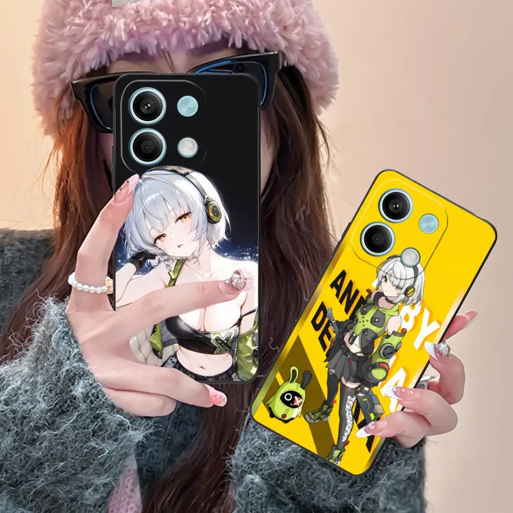 

ZZZ Silver Soldier Anby Phone Case for Xiaomi Redmi Note 14 13 12 11 A5 3 2 1 Pro Plus 4G 5G Colour Printing Protective Pretty