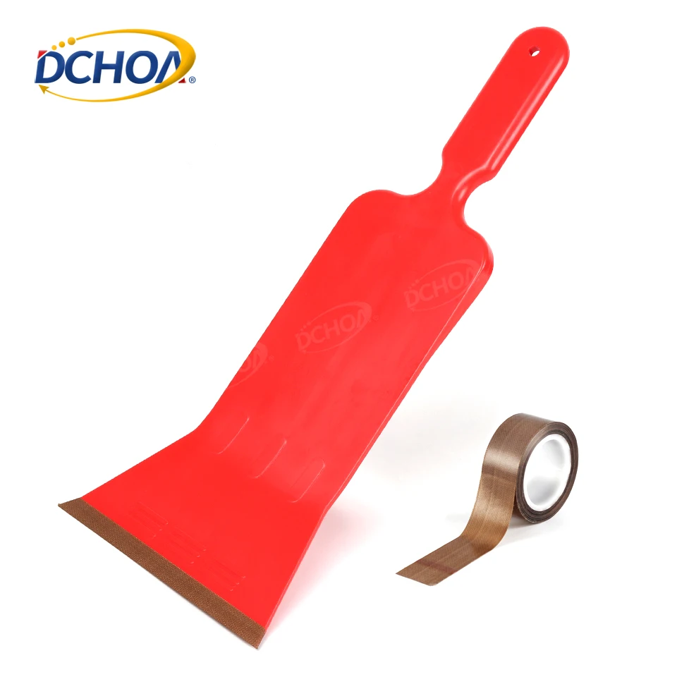 

Handle Scraper Squeegee Windows Tint Tools Shovel Snow Car Detailing Tools Bulldozer With Teflon Felt Edge With Teflon Felt