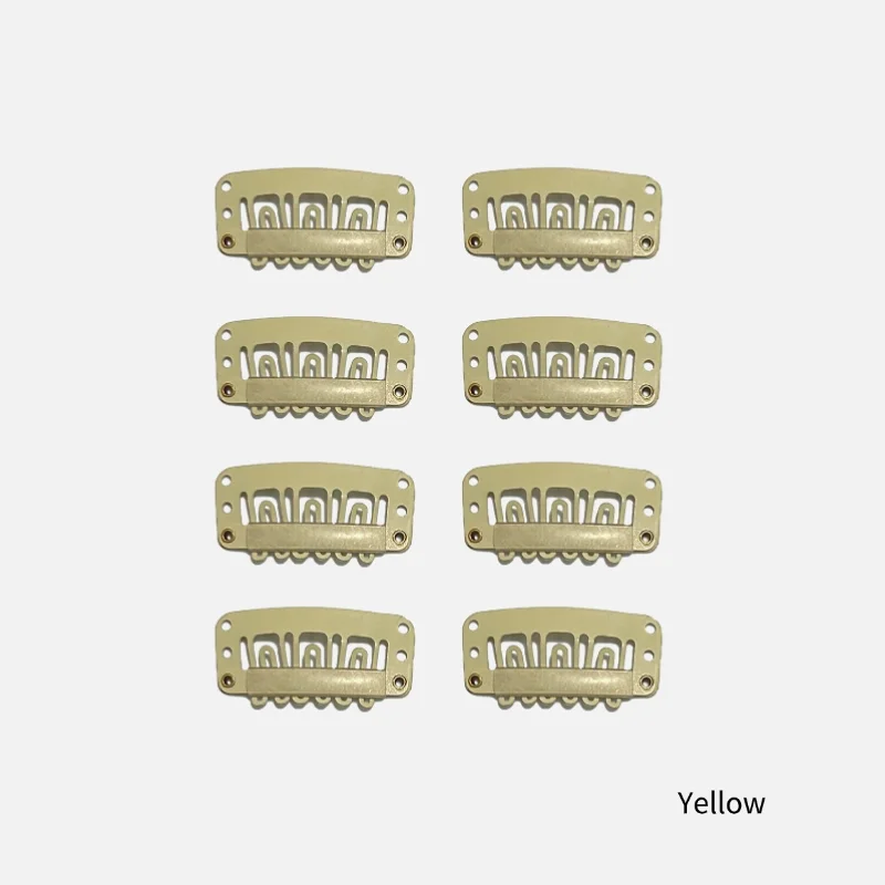 50 шт./упак., инструмент для наращивания парика, аксессуары для парика для мужчин и женщин - дерьмы для укладки и прически, фиксированные