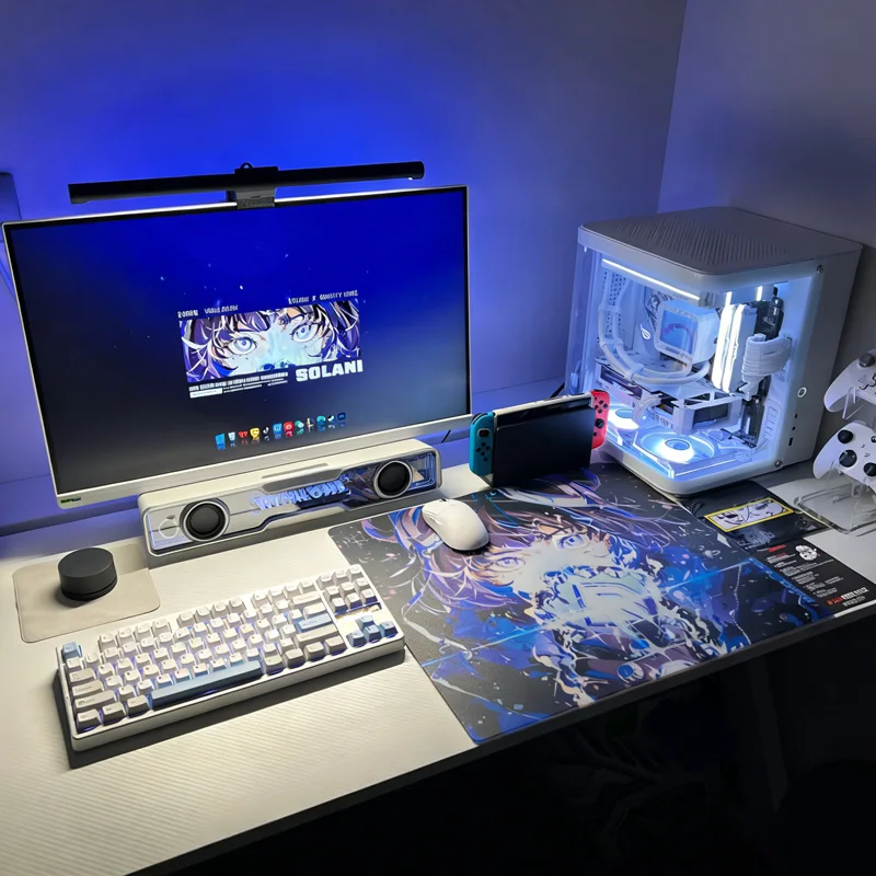 Sp-004 GRAVITY YUME Glass Mouse Pad Custom Frosted Surface Desk Mat Tempered FPS Office Pad Gaming Accessories