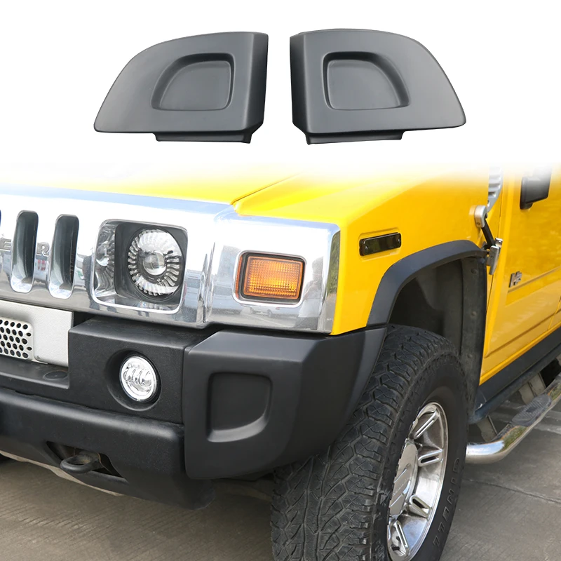 Bumper Sides Covers For Hummer H2 SUV SUT 2003-2008 FRP Material Front fender Diffuser Accessories Body Kit