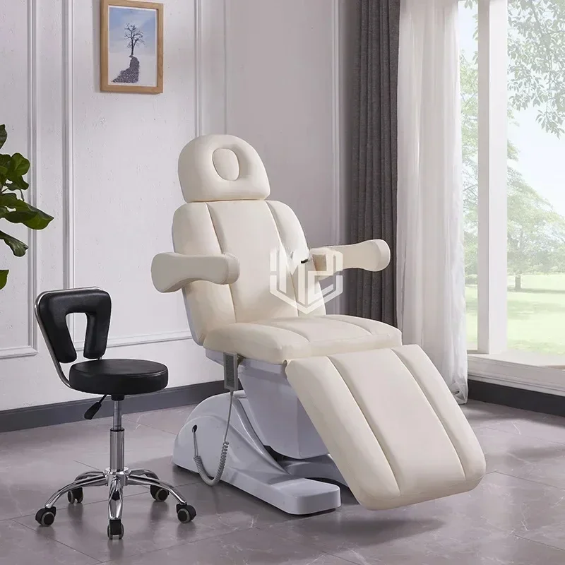 

New Arrivals Electric beauty bed beauty salon medical beauty body bed micro plastic massage folding lifting dental treatment bed