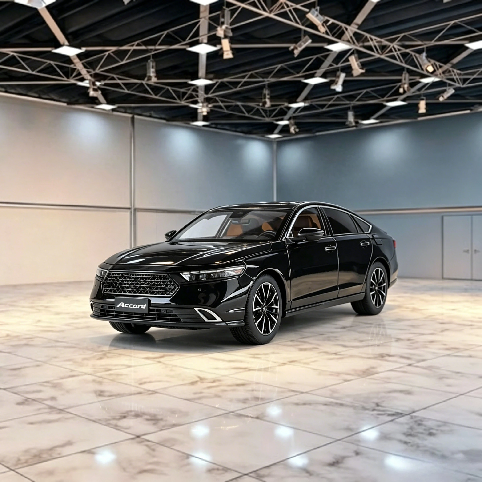 

1:18 Accord Alloy Car Model Diecasts Metal Vehicles Car Model High Simulation Sound Light Collection Toy Gift