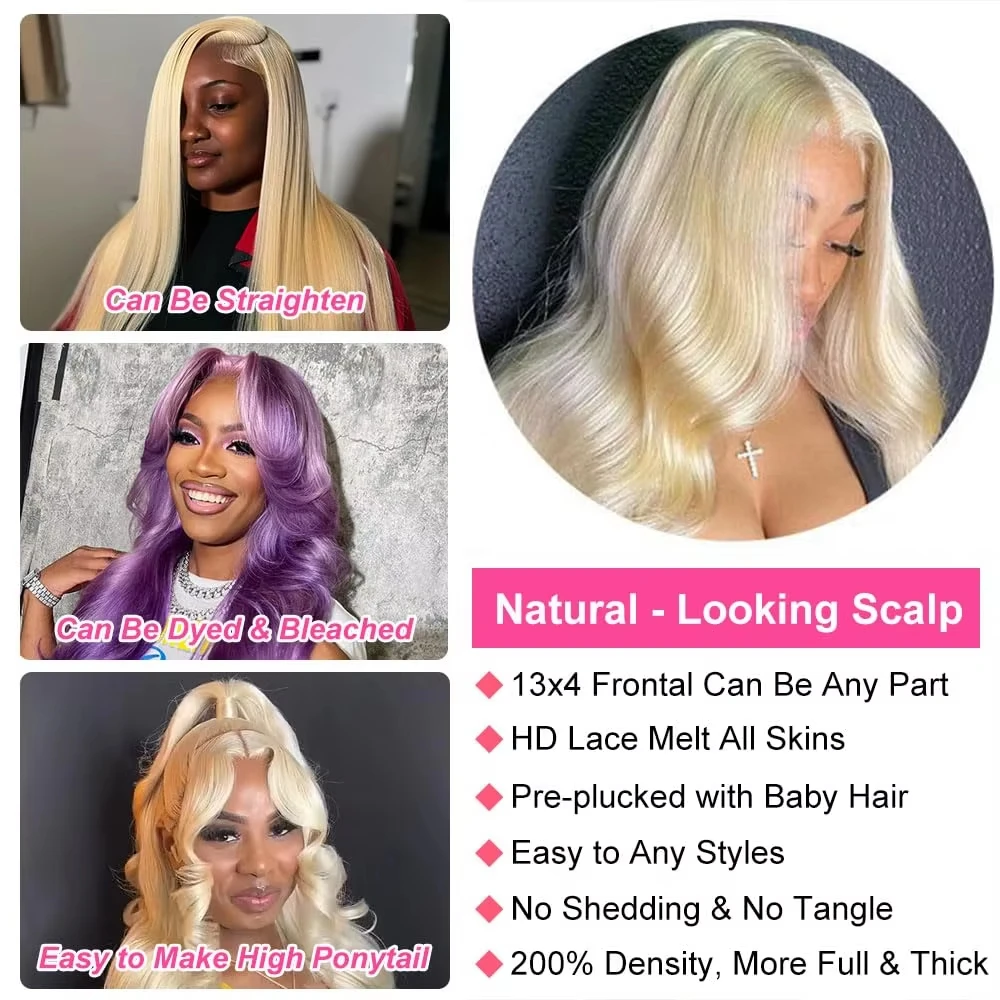 30 Zoll 613 Lace Front Perücke – 613 Blonde Body Wave Lace Front Wig Bewertung und Preis