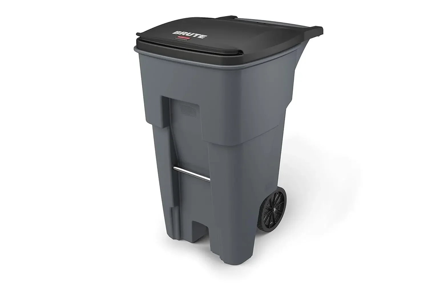 

Brute Rollout Plastic Trash/Garbage Can/Bin with Wheels, 65 GAL, for Restaurants