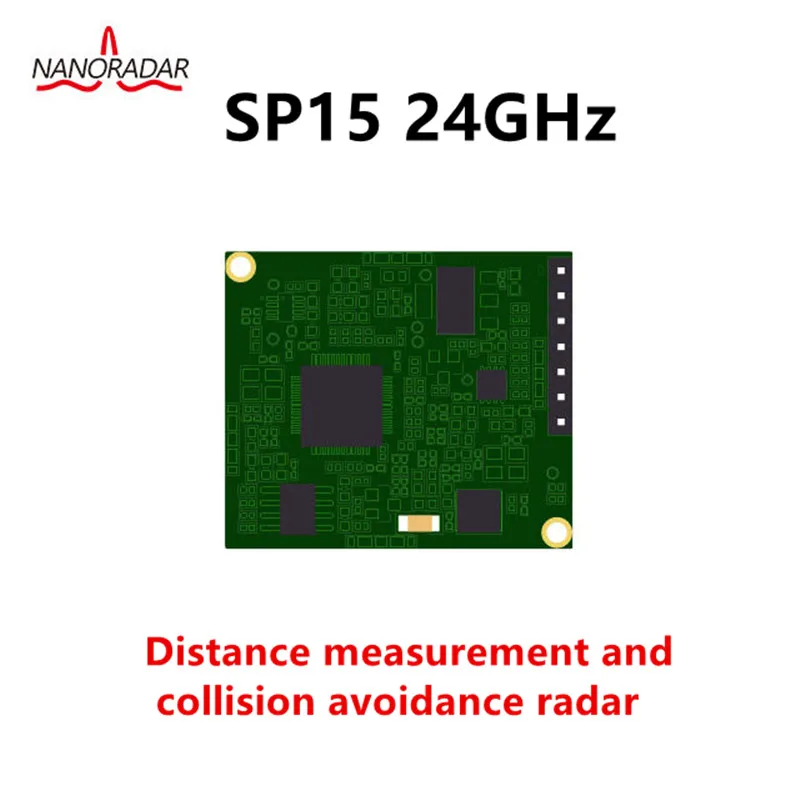 Nanoradar SP15 24GHz Radar Sensor for Motion MeasurementmDistance measurement and collision avoidance millimeter wave radar