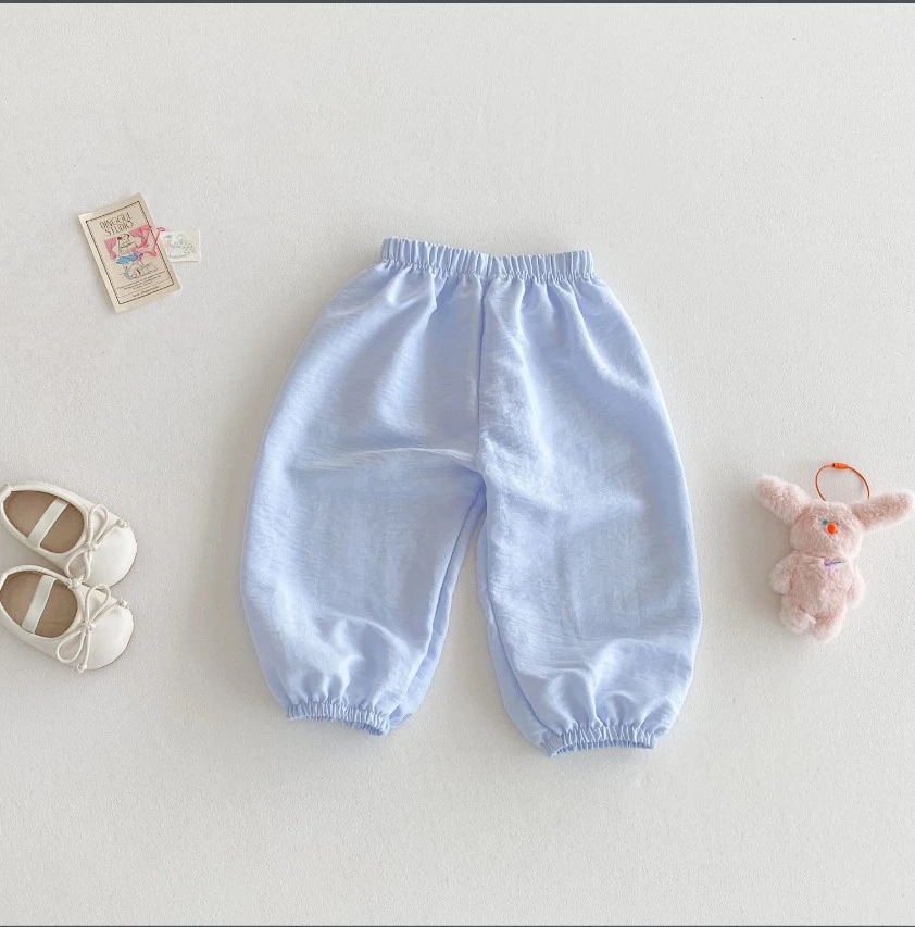 Toddler Baby Summer Light Harem Pants Fashion Children Loose Casual Sportwear Pants Kid Daily Wear Trousers Child Thin Full Pant