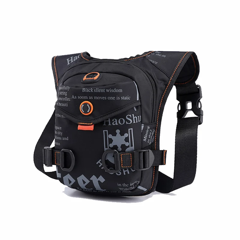 

Водонепроницаемая мотоциклетная сумка на бедро для отдыха, многофункциональная поясная сумка двойного назначения, нагрудная сумка через плечо на одно плечо, походная ...