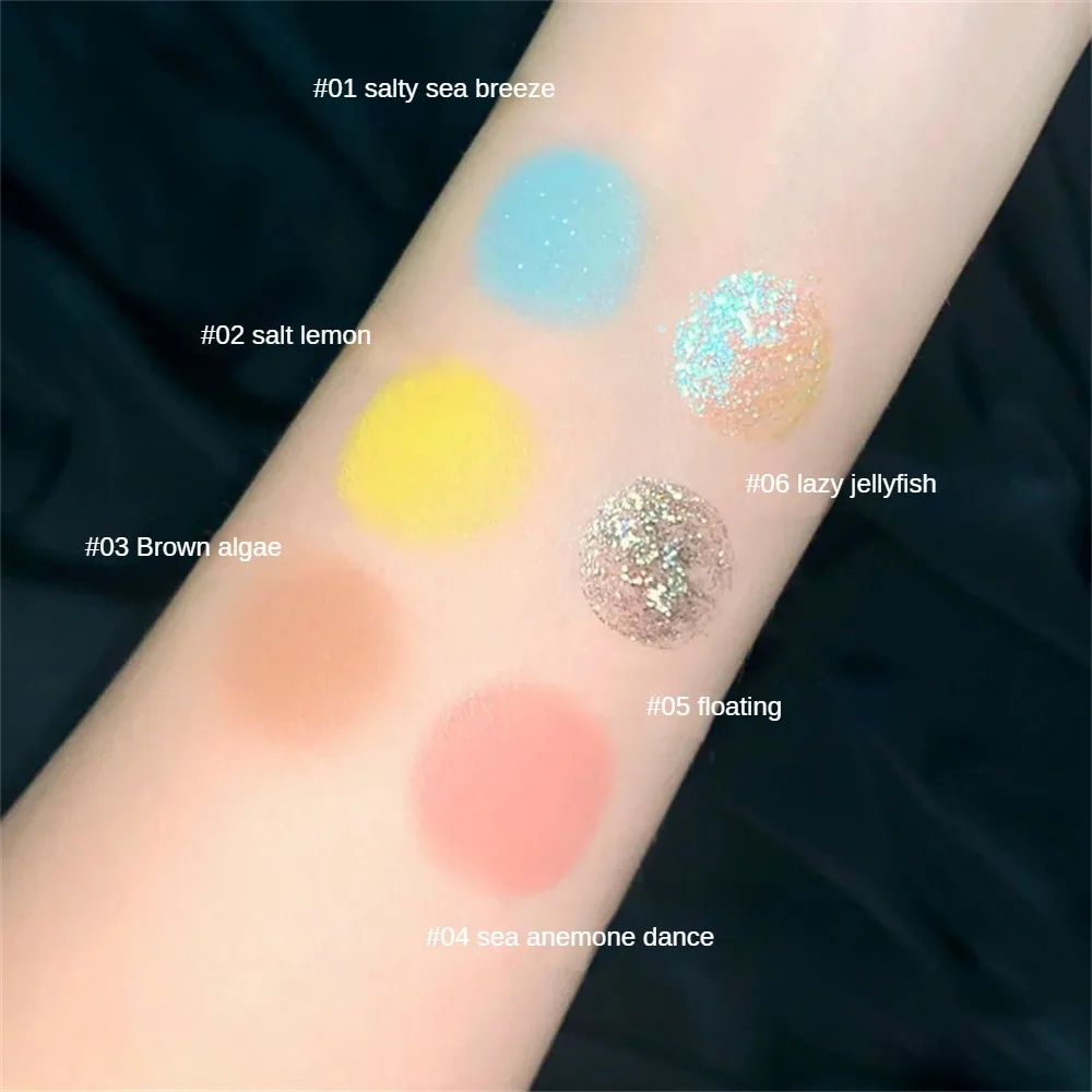 Mini Liquid Eyeshadow Shimmer Liquid Glitter Eye Shadow Make Up Metallic Waterproof Tattoo Diamond Eyes Cosmetic 1pc