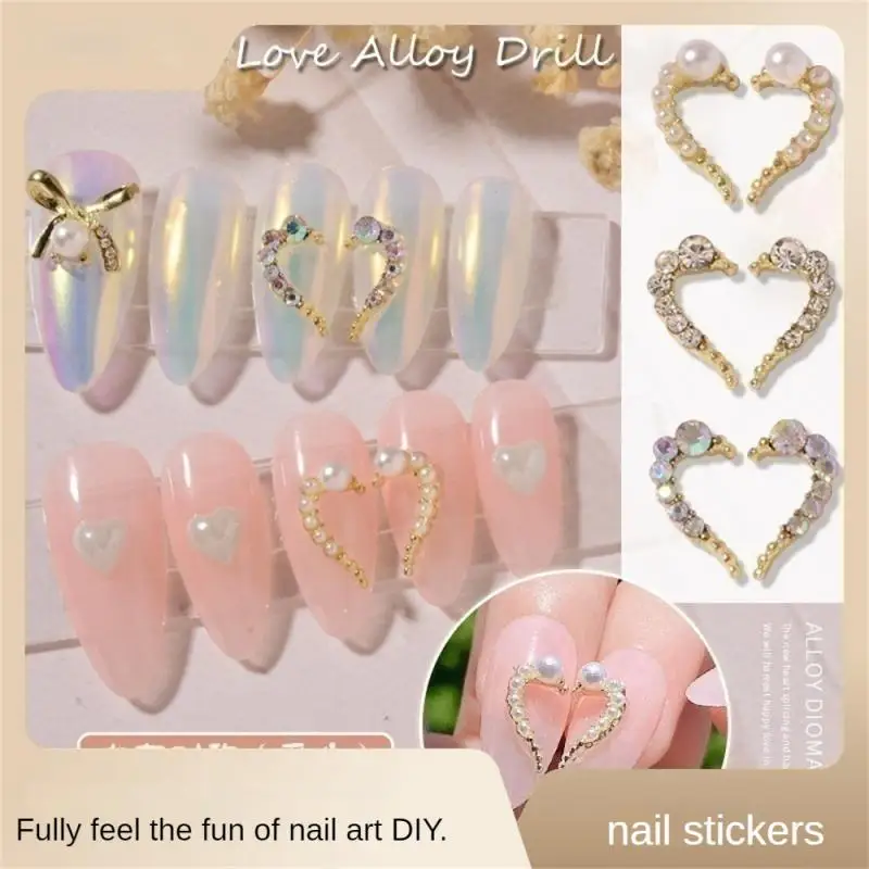 2/3PCS Nail Decoration Drill Elegant Fashion Easy To Match Nail Piece Artistic Charm Nail Art Nail Art Drill Smd Design