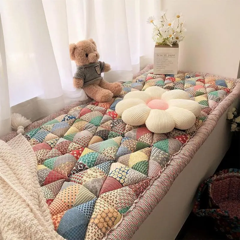 Couch Protective Covers Soft Comfortable Cotton Couch Covers Self Adhesive Non-Slip Living Room Sofa Towel Cushion Mat