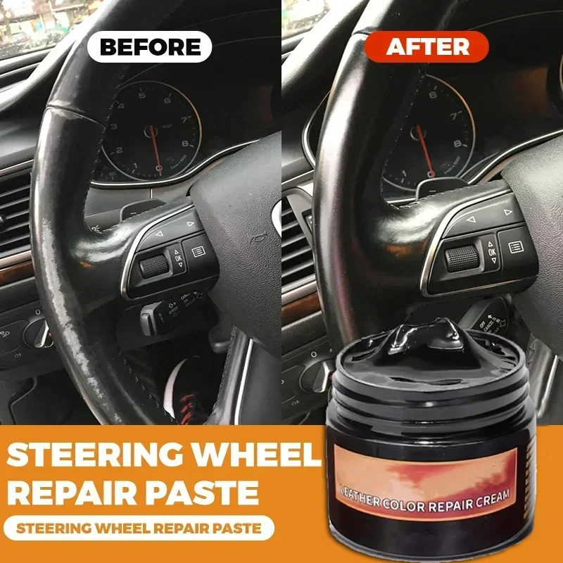 

QC16 Автомобильный воск для ремонта кожи и пластика - крем для восстановления салона автомобиля для ухода за кожей/пластиком/резиной