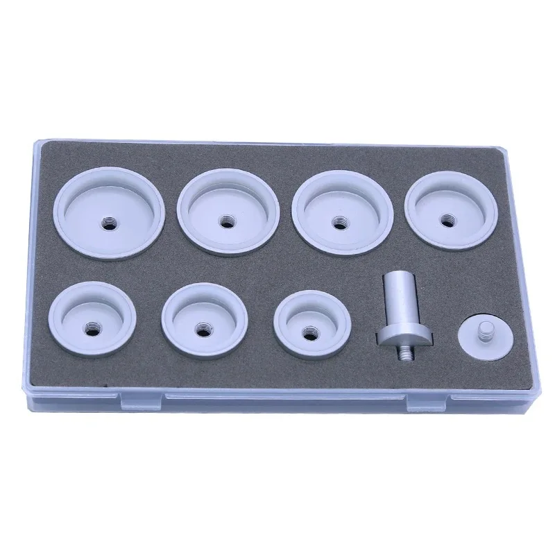 Watch repair tool, pressing mirror ring, special pressing gold 9PCS 27-39MM size pressing mirror ring