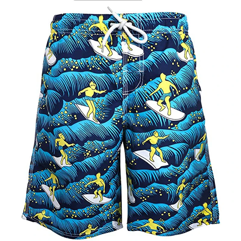 Short de plage à séchage rapide pour homme et femme, maillot de bain tendance, bermuda imprimé en 3D, short de surf et de glace, été 2023