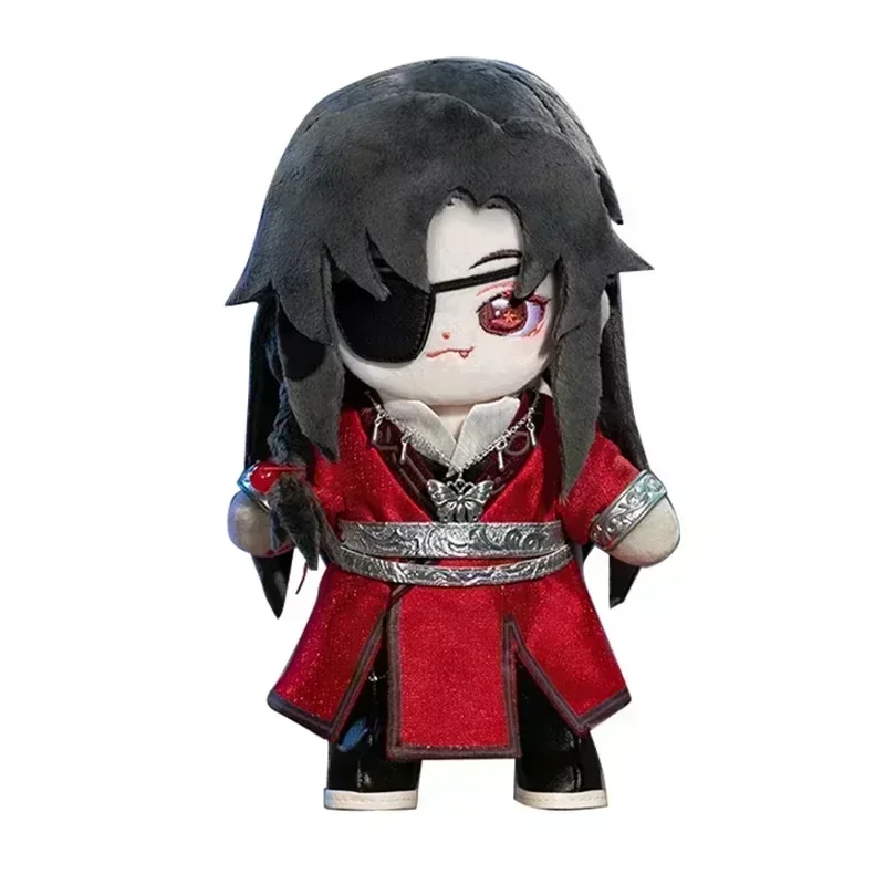 Anime tian guan ci fu xie lian boneca de pelúcia tgcf brinquedo de pelúcia plushies céu bênção oficial mudança terno vestir-se brinquedo 20cm