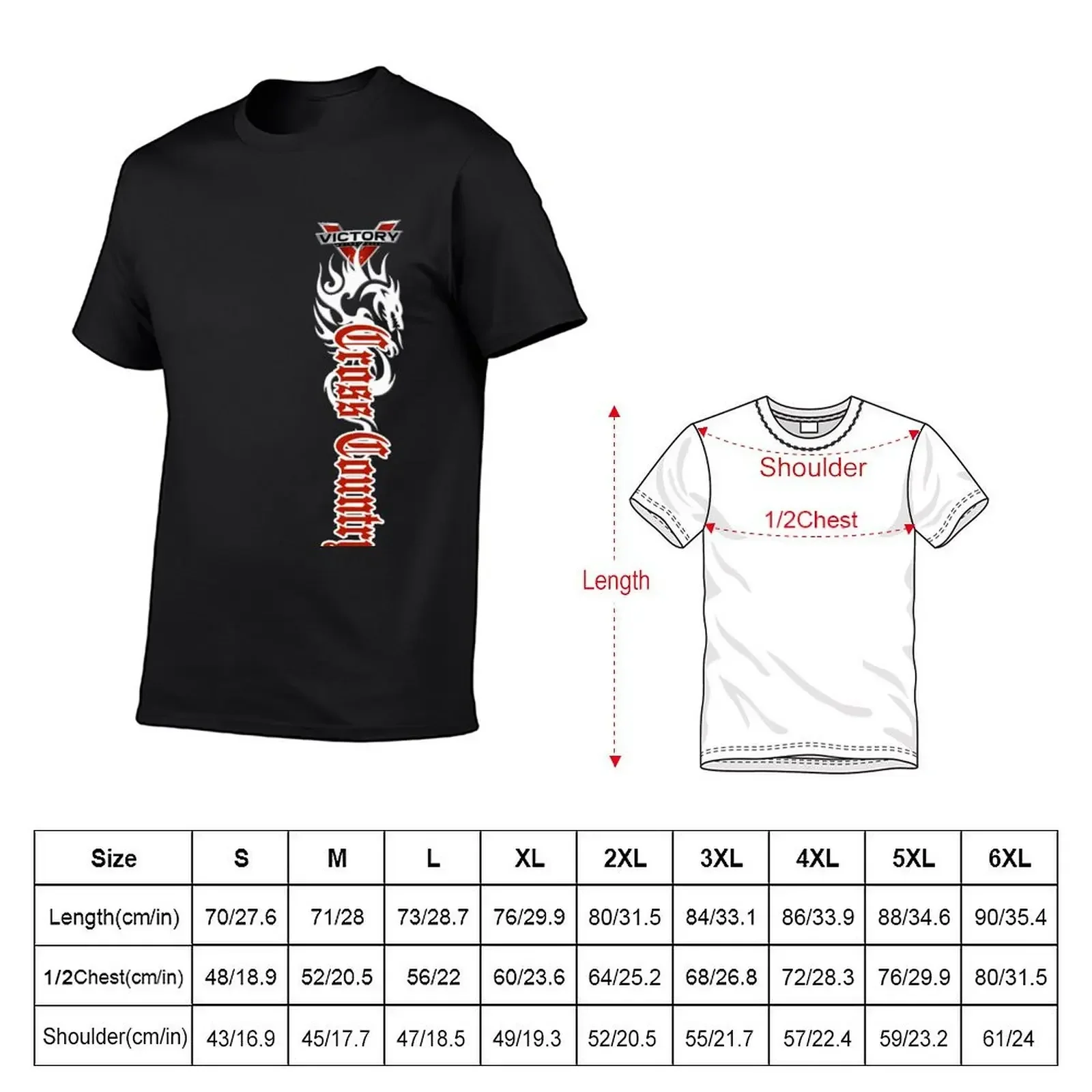 Victory Tribal Cross Country Motorcycle Design T-Shirt summer clothes summer top boys whites vintage t shirts t shirts men