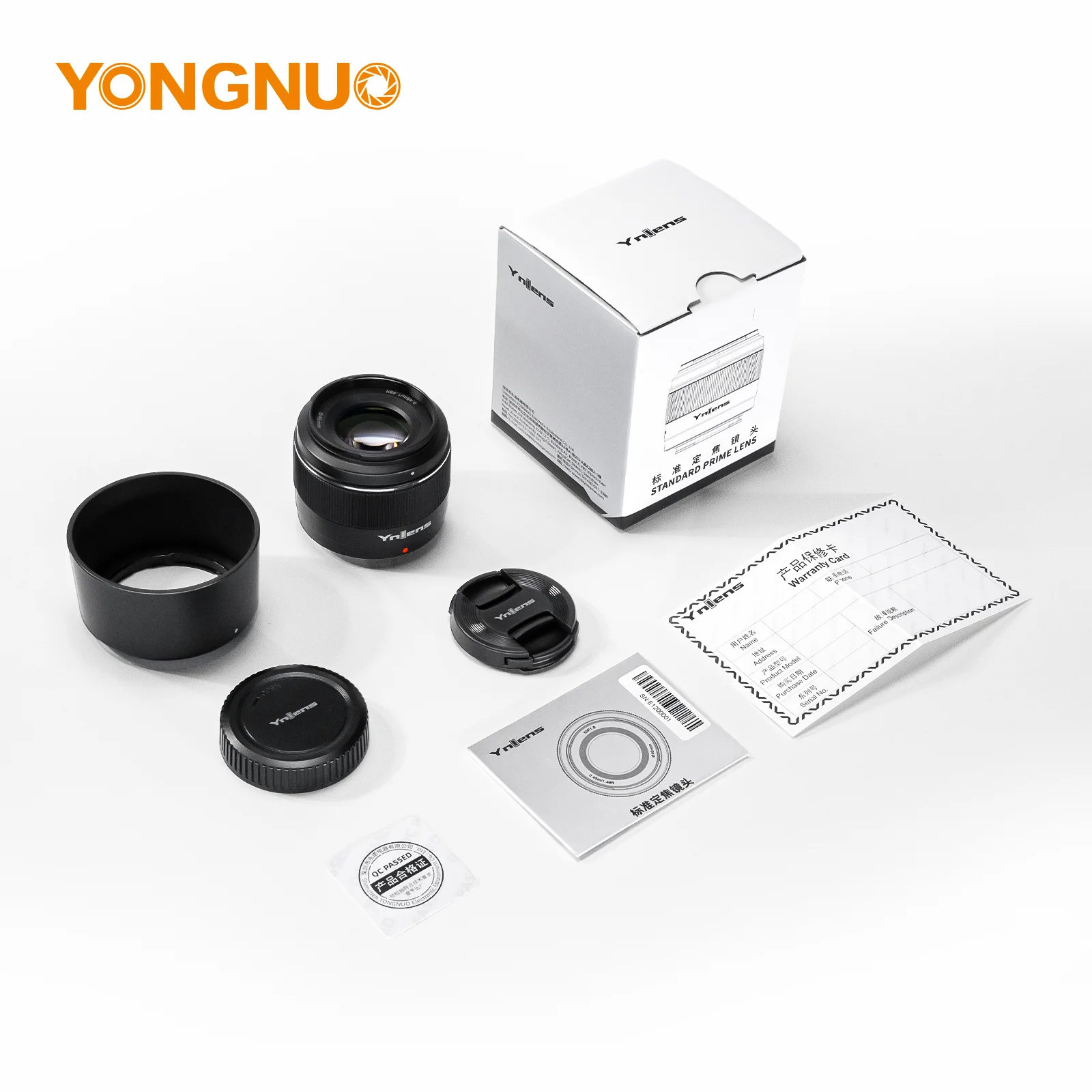 

YONGNUO Camera Lenses YN50mm F1.8X DA DSM For Fujifilm X Mount Camera