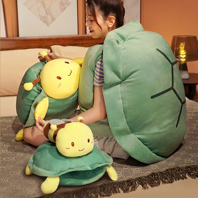 

Giant Shell of Turtle People Lying Clothes Plush Toy Large Turtle Shell Shell of Turtle Pillow Doll Wearable