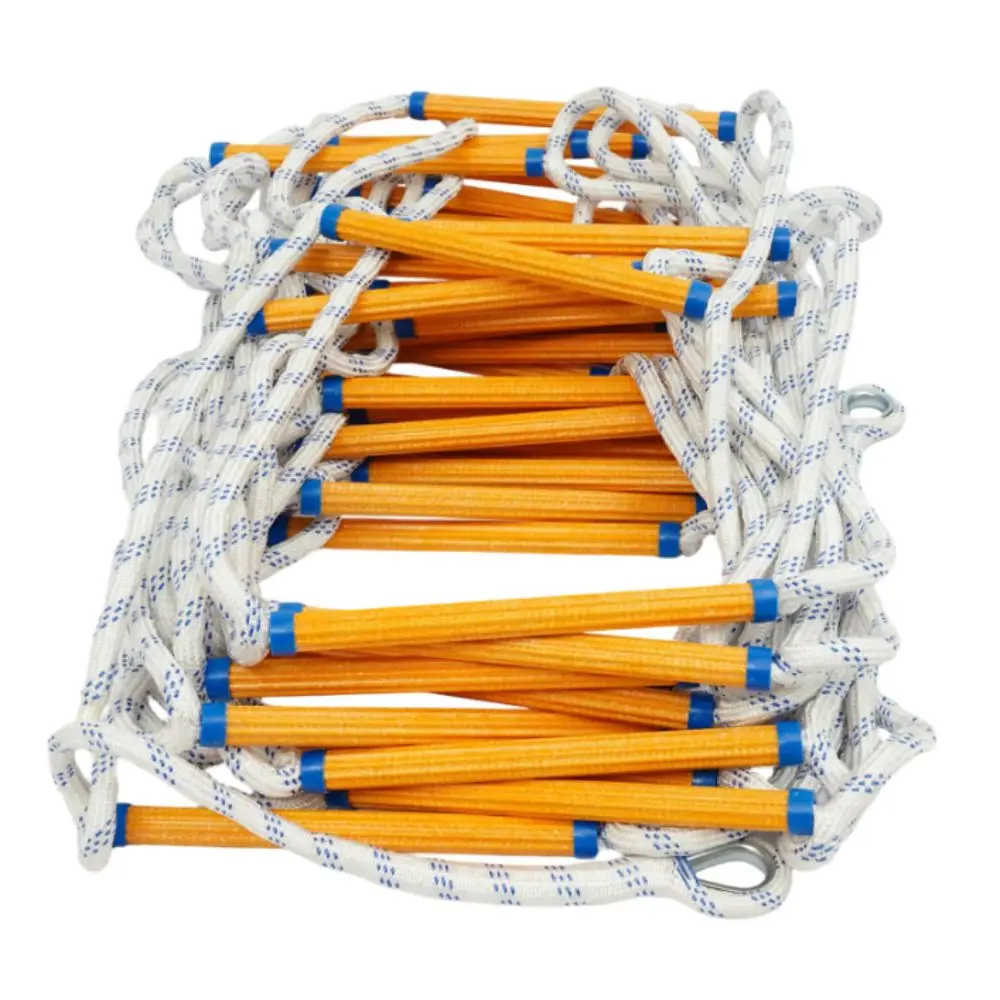 Engineering Insulated Rope Ladder Anti-Skid Grippy Evacuation Ladder Self-rescue Anti-skid Rescue Rope Rescue Ladder Emergency