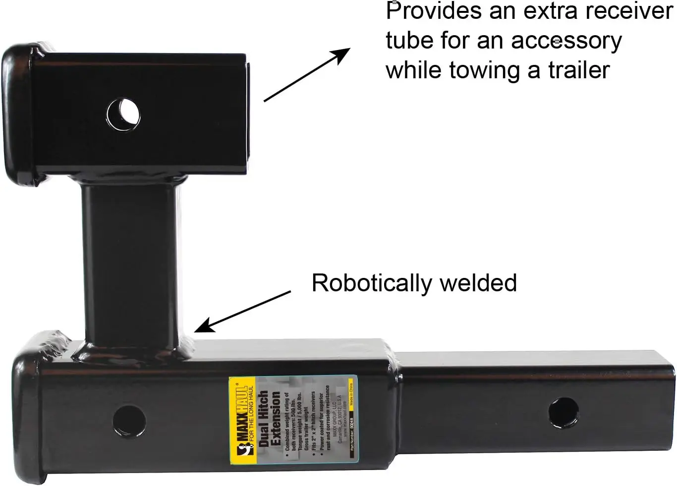 50248 Extensión de enganche doble con poste único