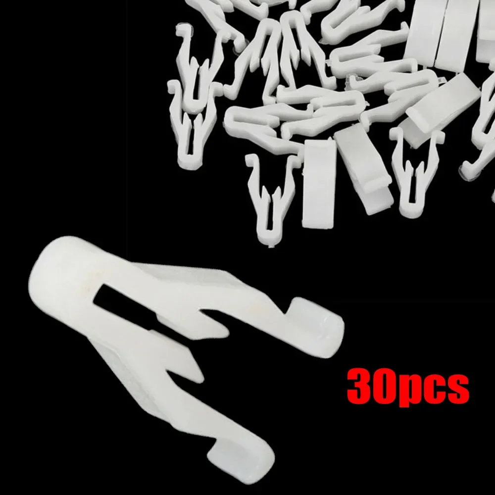 30Pcs 17MM Switch Bezel Clips Fasteners Instrument Panel Retaining Clip For Toyota For 4 Runner For Lexus