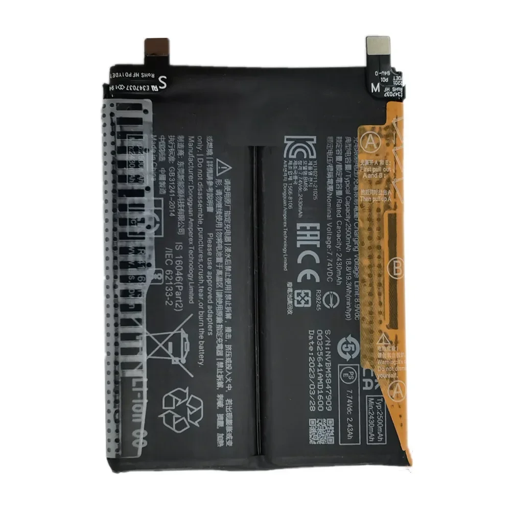 2024 Years Xiao mi BM58 Original Phone Battery For Xiaomi 11T Pro 5G 11TPro Bateria 5000mAh High Quality Batteries Bateria