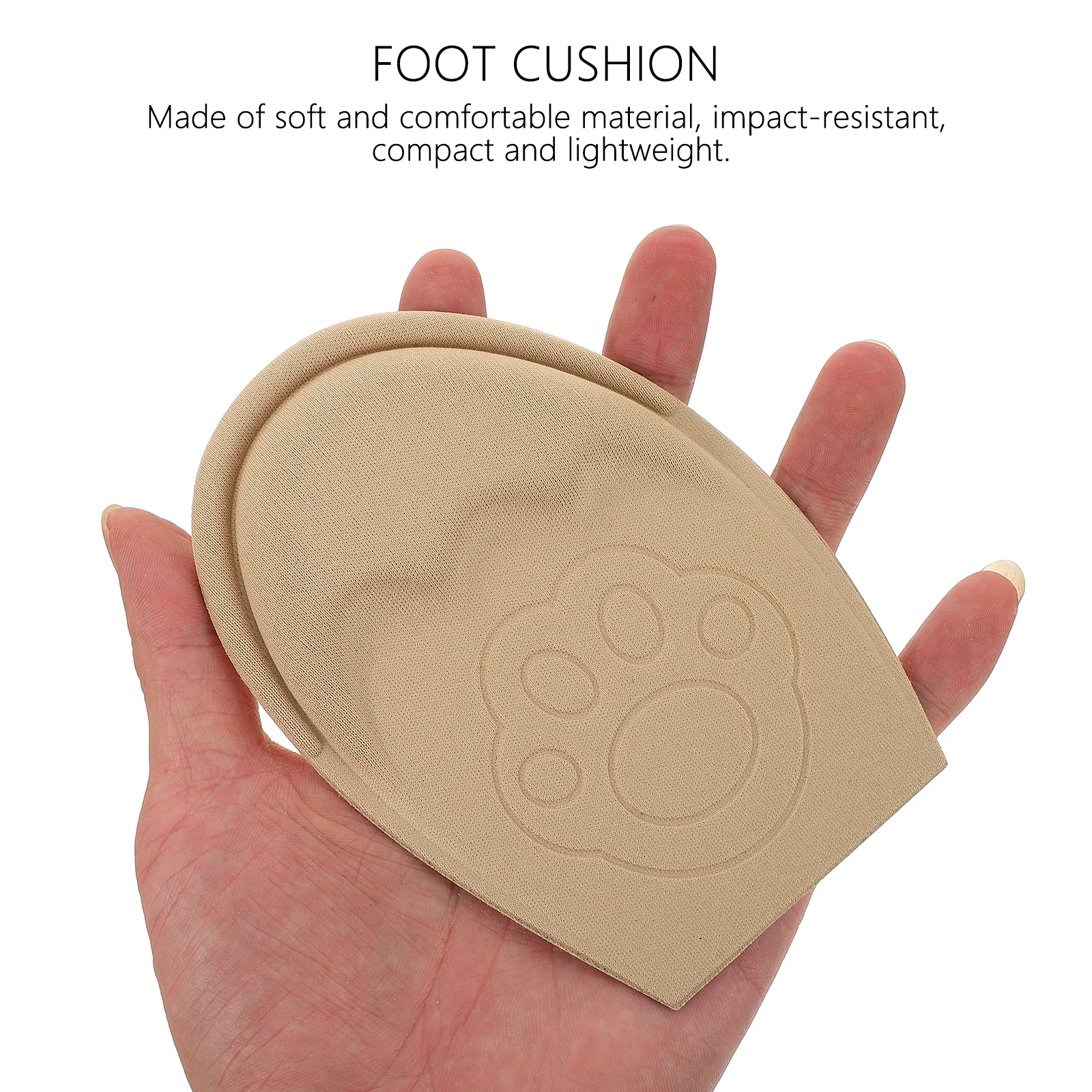 

2Pairs Forefoot Anti-Slip Shoe Pad Metatarsal Cushion Pain Relief Insole High Heel Foot Cushions High Heel Insole