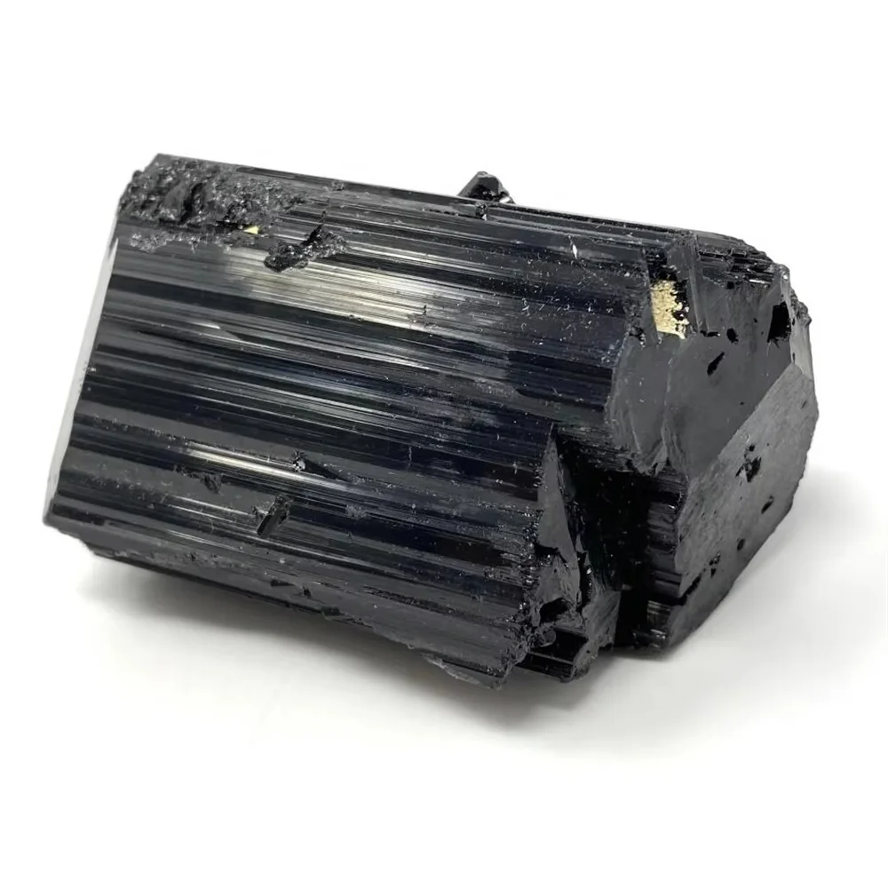 100% bolsa de piedra de turmalina negra áspera natural, cristal original, turmalina negra, roca, fabricación de joyas DIY