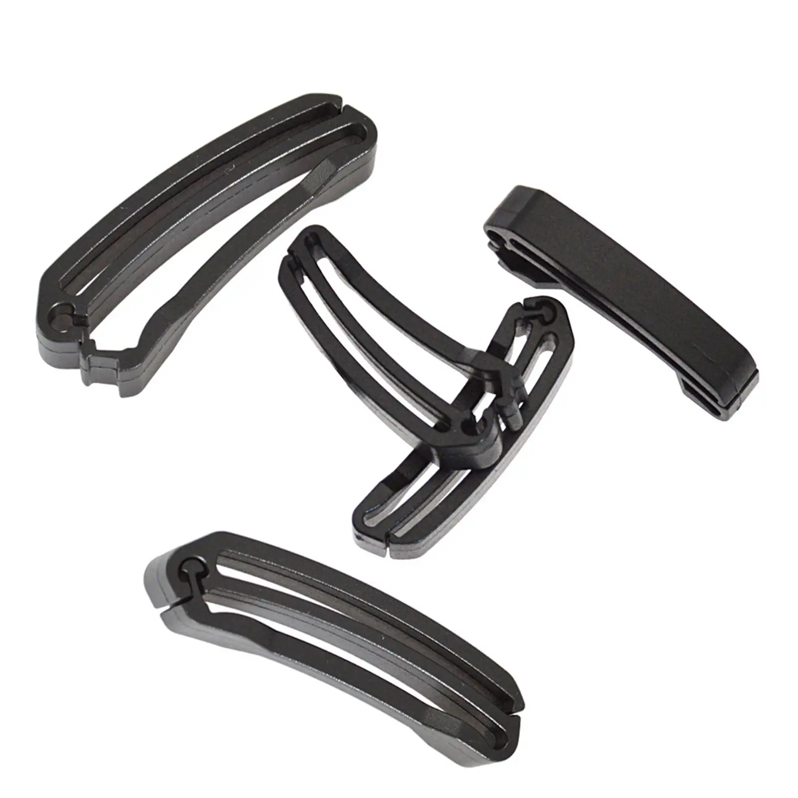 Webbing Buckles Adjust Keeper Lightweight Clip for Backpack Harness Luggage Strap Management Accessory