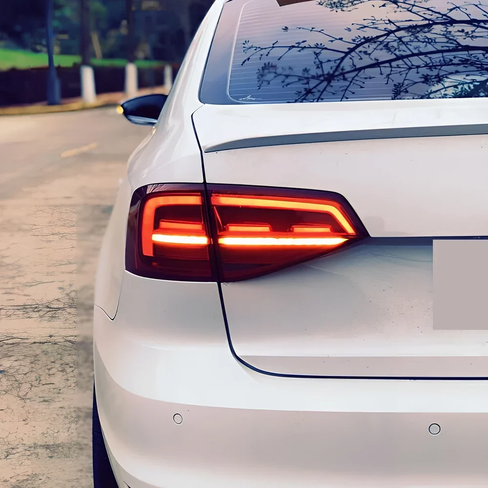 

Задние фонари для Jetta Mk6 Sagitar 2015-2018: Обновленный дизайн, высококачественные светодиодные фонари, установка Plug and Play