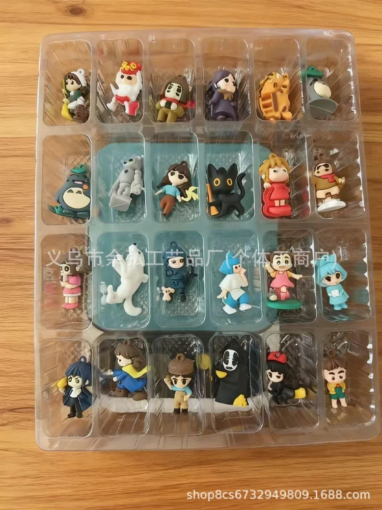 ปฏิทินนับถอยหลังวันคริสต์มาส อนิเมะสตูดิโอจิบลิ รุ่นคลาสสิกใหม่ ของเล่นสะสม ฟิกเกอร์ ของสะสมจากอนิเมะ อุปกรณ์คอสเพลย์