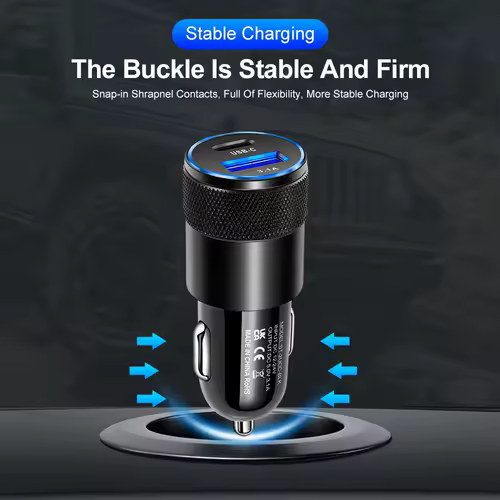 Olaf 68W PD Car Charger USB Type C Fast Charging Car Phone Adapter for iPhone 13 12 Xiaomi Huawei Samsung S21 Quick Charge 3.0 - Image 6