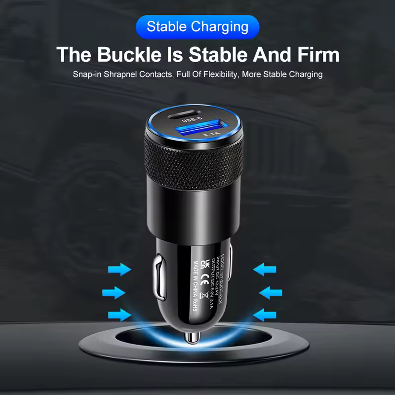 Olaf 68W PD Car Charger USB Type C Fast Charging Car Phone Adapter for iPhone 13 12 Xiaomi Huawei Samsung S21 Quick Charge 3.0 - Image 6