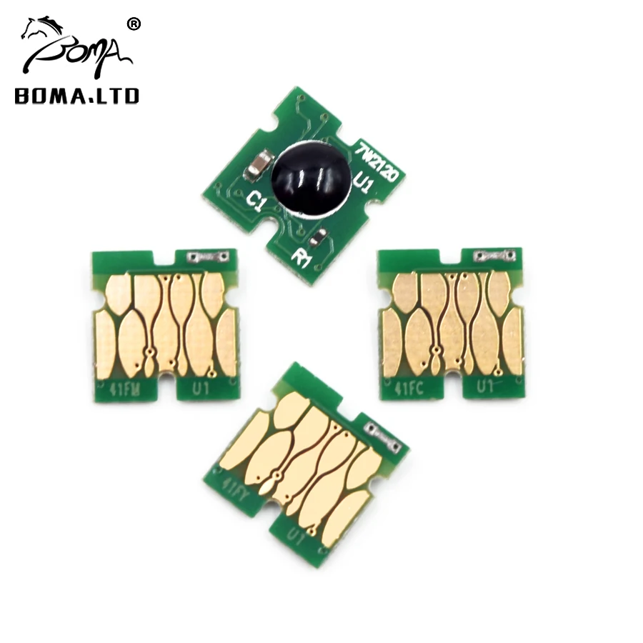 

South America 748 748XL T7481 - T7484 Compatible Singele Use Chip For Epson WF-6590 WF-8090 WF-8590 WF-6090 WF-6530 Printers