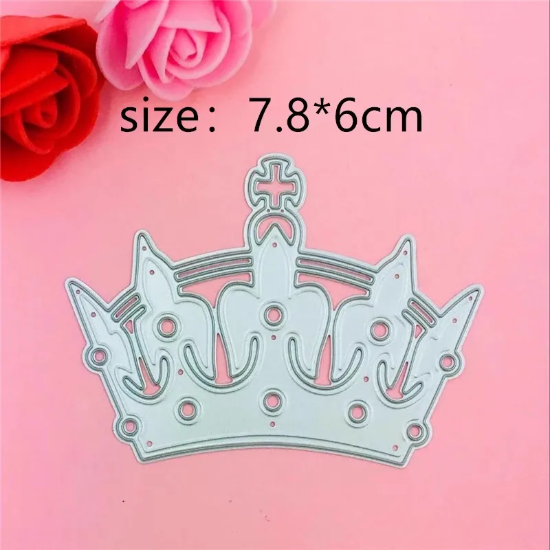 Crown Metal Cut Dies Stencils for Scrapbooking Stamp/photo album Decorative Embossing DIY Paper Cards