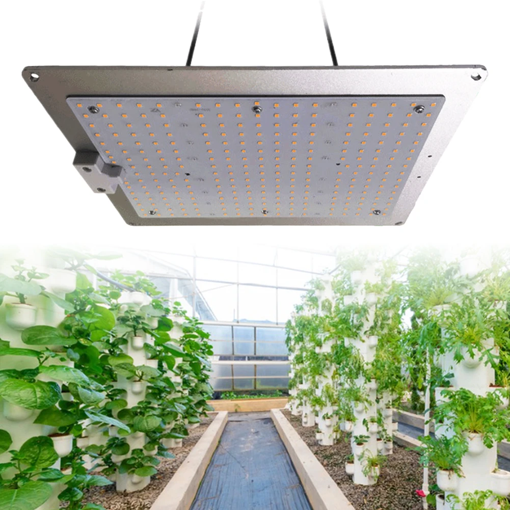 12W Full Spectrum Grow Light Square Full Spectrum Plant Light Spectrumเต็มโคมไฟสําหรับสวนในร่มผักGrowเต็นท์