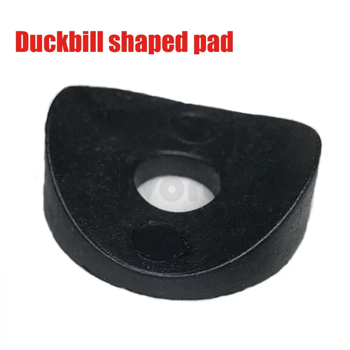 5-100pcs Duckbill Spacer 16/18/19/22/25mm Bore 6/8mm Hollow Joint Round Tube Chair Fastening Washer Piece Plastic Curved Spacer