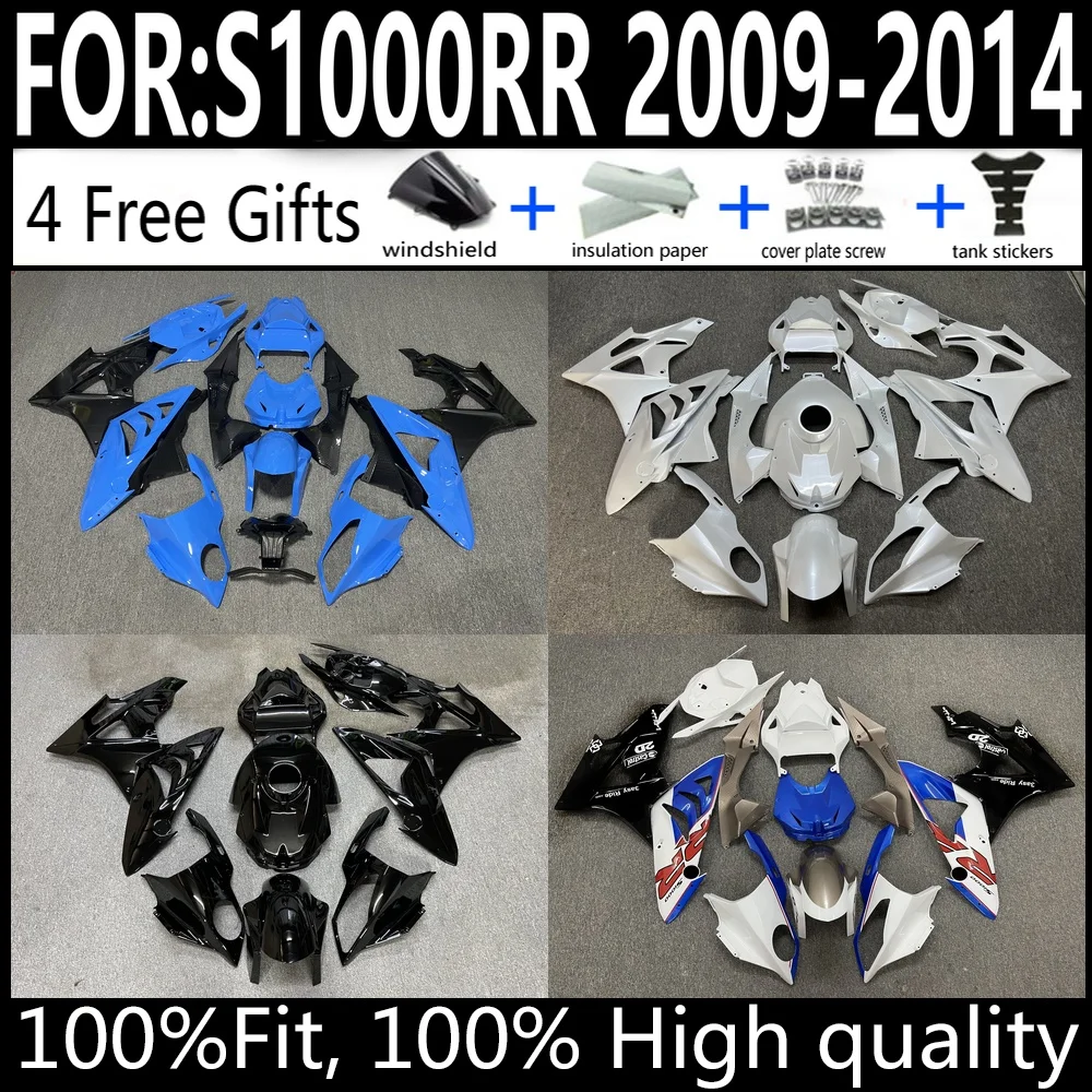 

S1000RR 2009 2010 2011 2012 2013 2014 Fairings Kit For BMW ABS Bodywork Aftermarket Fairing Set Full Body Cowls